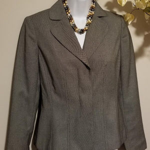 Ann Taylor Gray Blazer Size 00P
